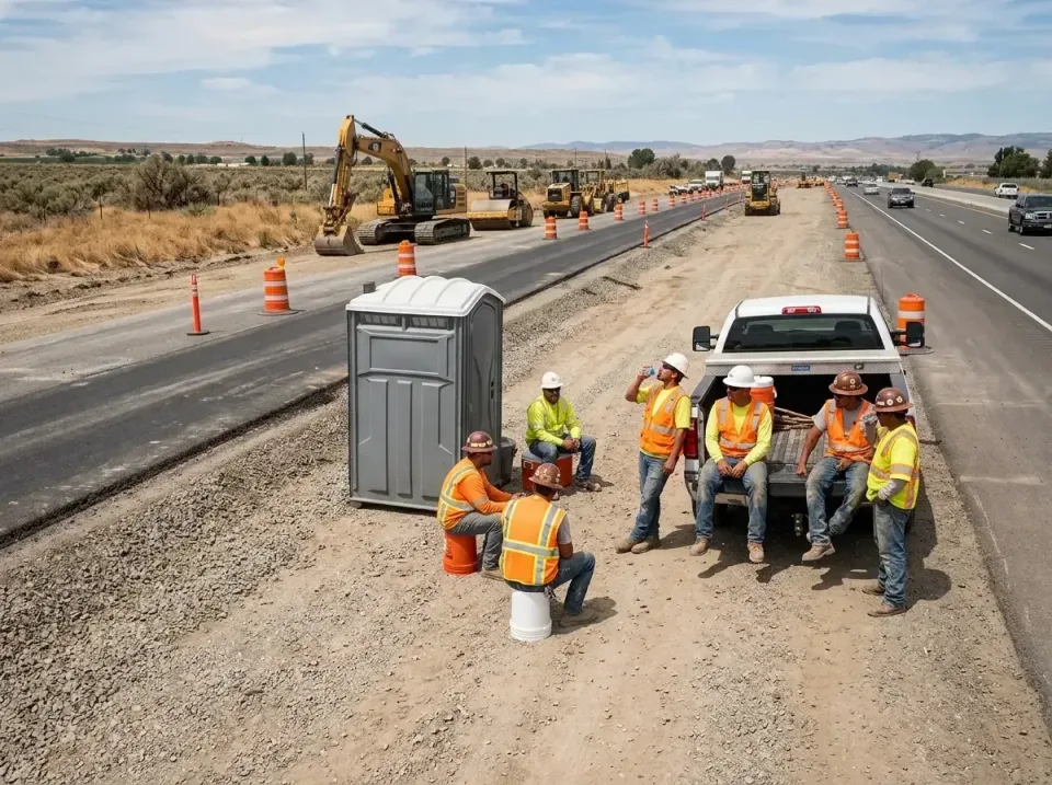 highway-road-construction-crew-007 — frequently asked questions, Porta Potty and Restroom Rentals in Belvedere Park, GA